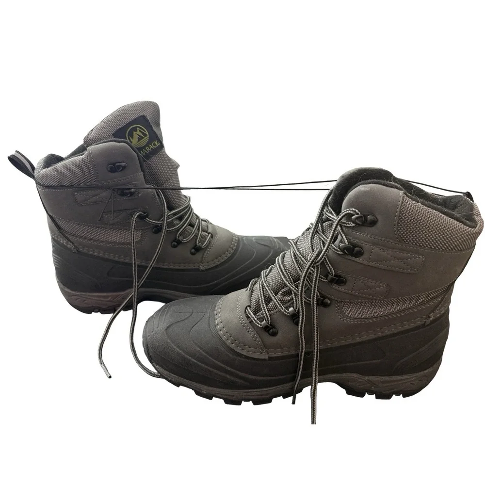 Tamarack Men's Pac 200g Insulated Hunting Boots gray size 8 NEW